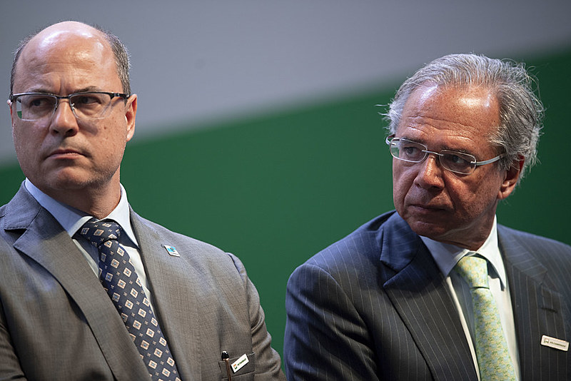 Segundo o governador Wilson Witzel, existe o risco de que ainda em julho o Estado não tenha verba suficiente para honrar seus compromissos