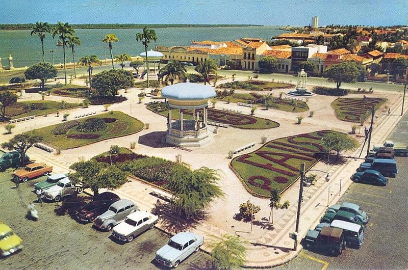 Antigo cartão postal de Aracaju