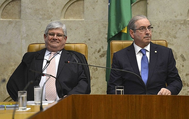 Janot e Cunha: PGR levantou indícios de corrupção e lavagem de dinheiro, como o uso de contas na Suíça
