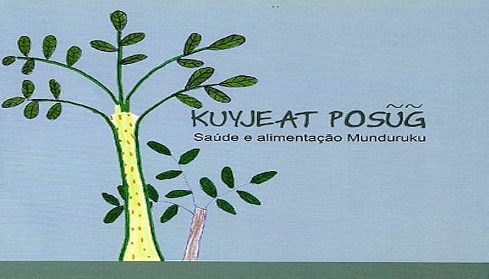 Capa do livro sobre alimentação e saúde indígena