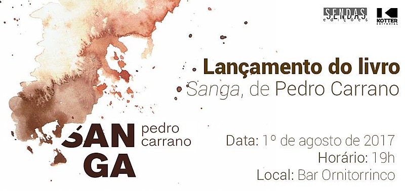 Livro reúne uma seleção de versos produzidos em diferentes períodos da trajetória de Pedro Carrano