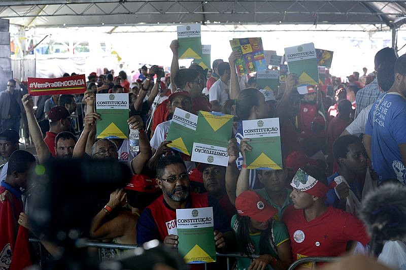 Mais de 60 entidades participaram do ato, em Brasília (DF).