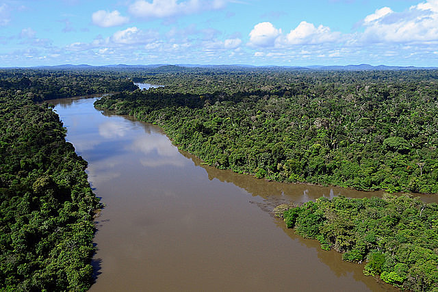 Rio Jamanxim, no oeste do Pará: áreas protegidas podem ser alteradas pelo governo