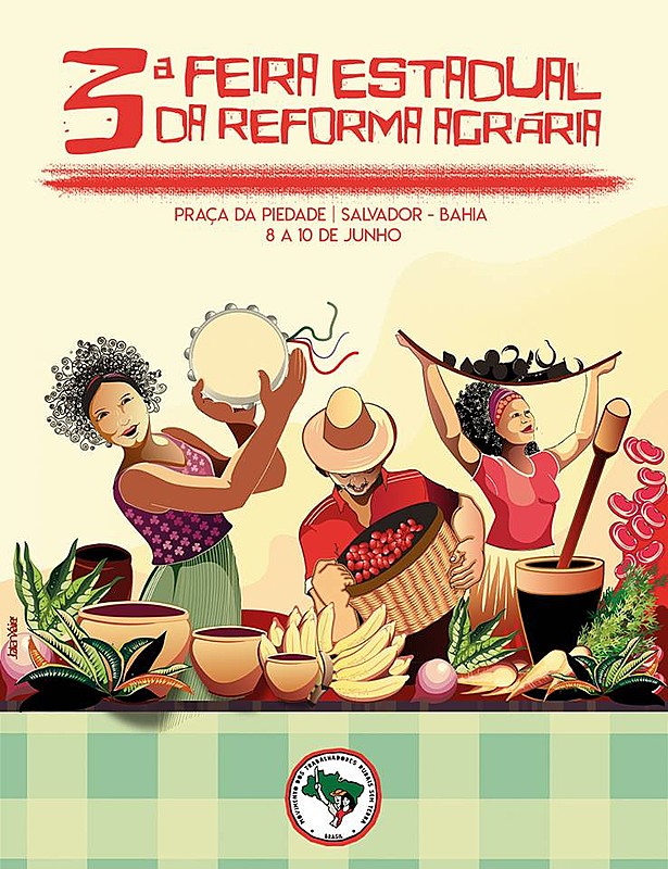 Alimentos da reforma agrária estarão disponíveis a população soteropolitana