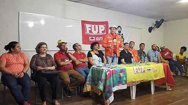 A solenidade foi representativa e contou com a presença da Central Única dos Trabalhadores e de vários outros sindicatos