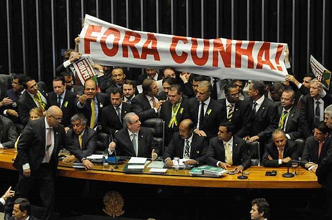 Seção da Câmara dos Deputados que decidiu pela admissibilidade do pedido de impeachment de Dilma Roussef