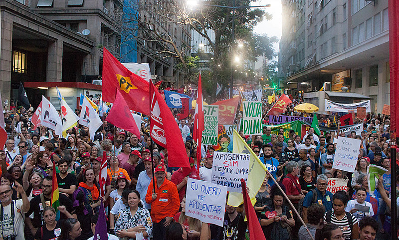 As mobilizações de rua nos chamam para resistir à Reforma da Previdência e aos outros ataques deste governo