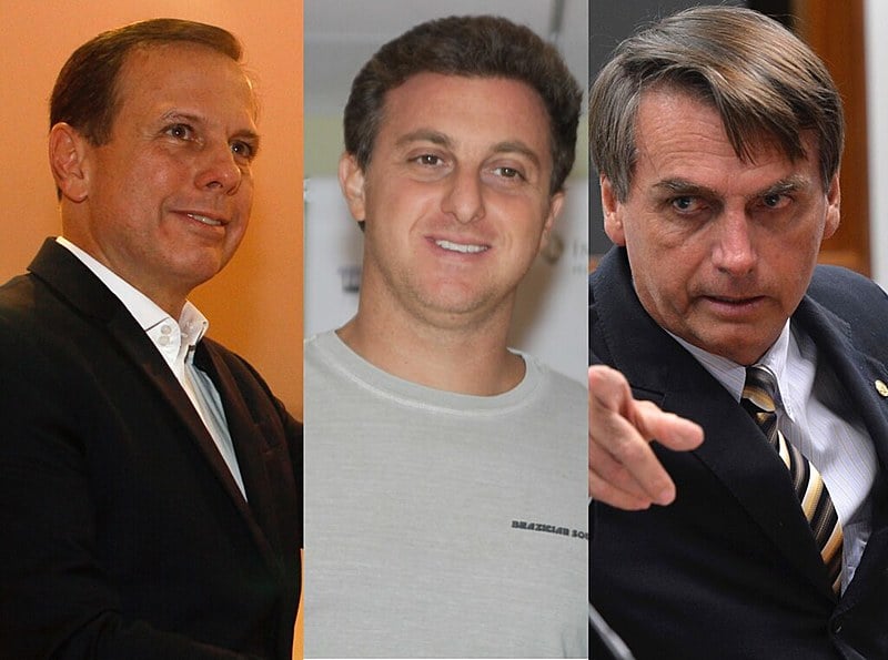 Ambos representam a dificuldade do campo conservador em encontrar um nome competitivo para 2018.