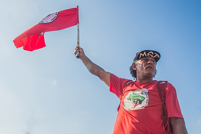 Marchantes mantam acampamento em Luziânia