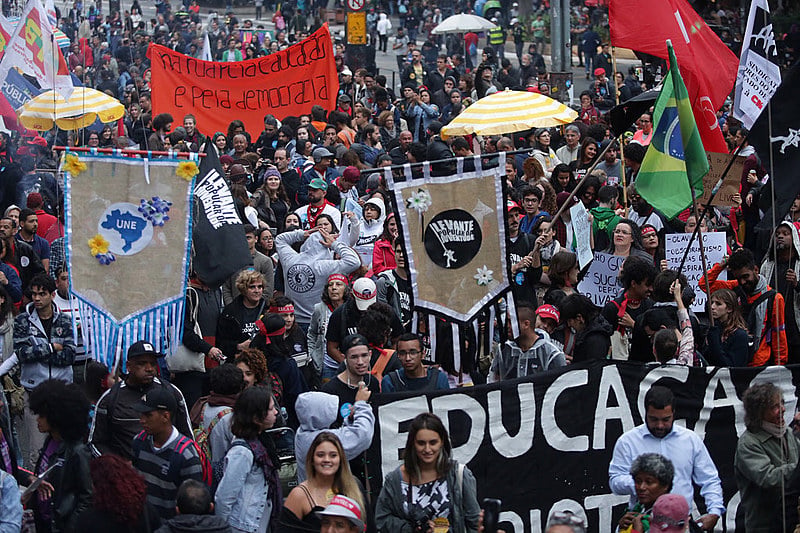 Segundo organizadores, 40 mil estiveram no ato no Rio de Janeiro