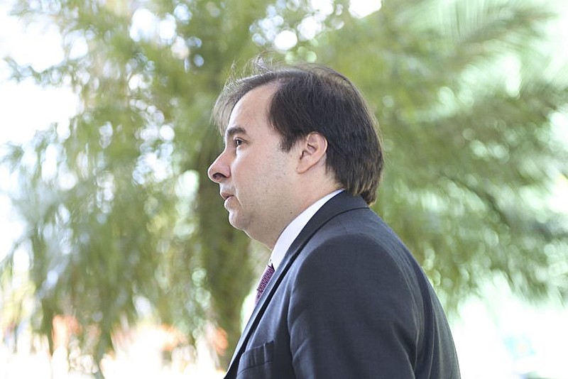 O presidente da Câmara dos Deputados, Rodrigo Maia
