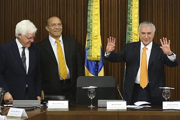 O presidente Michel Temer preside reunião do Conselho do Programa de Parcerias de Investimentos (PPI), no Palácio do Planalto. Participam do encontro ministro-chefe da Casa Civil, Eliseu Padilha e o secretário-executivo do Conselho, Moreira Franco