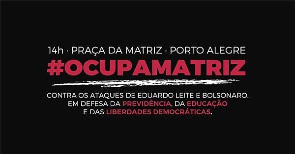 A mobilização terá aulas públicas sobre democracia e mercantilização da educação e da saúde, bem como atrações artísticas