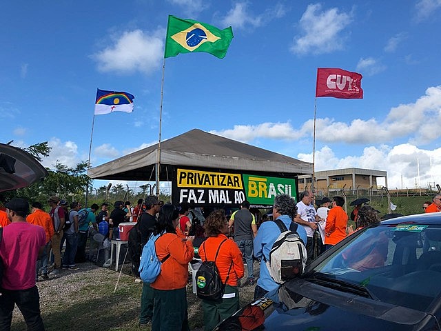 Os petroleiros decidiram mantiveram a  mobilização até essa sexta (29)