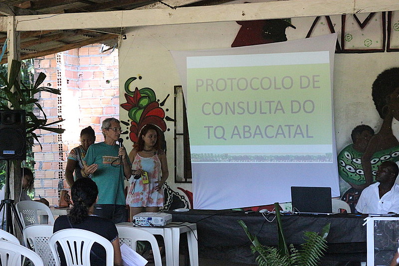 O protocolo de consulta da comunidade quilombola será um instrumento de luta para os moradores do Abacatal