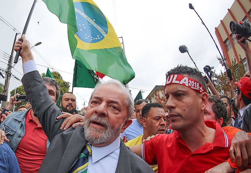 Lula participa de ato político em Curitiba, em 2017