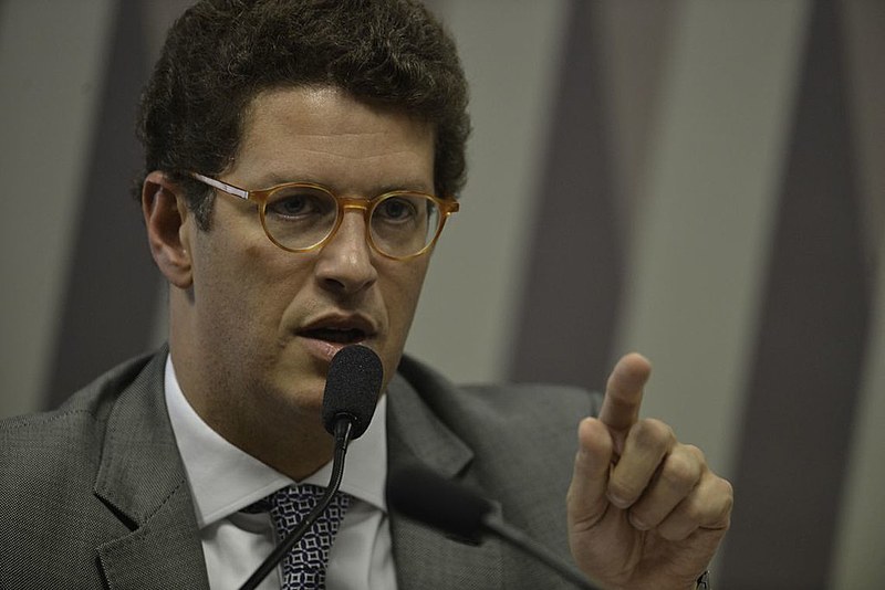Ricardo Salles fala na Comissão de Meio Ambiente do Senado