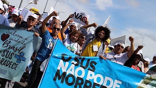 Neste ano a União gastou apenas ⅔ do valor que deveria aplicar na Saúde no primeiro trimestre do ano