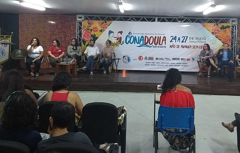 O tema do encontro "Não se avança sem luta" representa todas as pautas políticas da humanização do parto e direito das mulheres