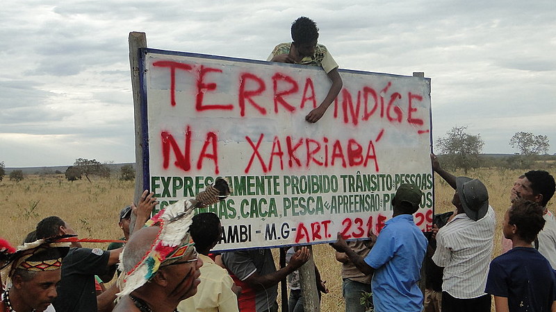 Indígenas protestam contra agressões em Itacarambi