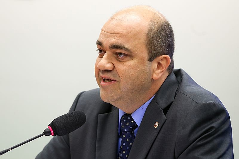 Ronaldo Fleury em reunião da Comissão Especial da Reforma Trabalhista, em fevereiro deste ano