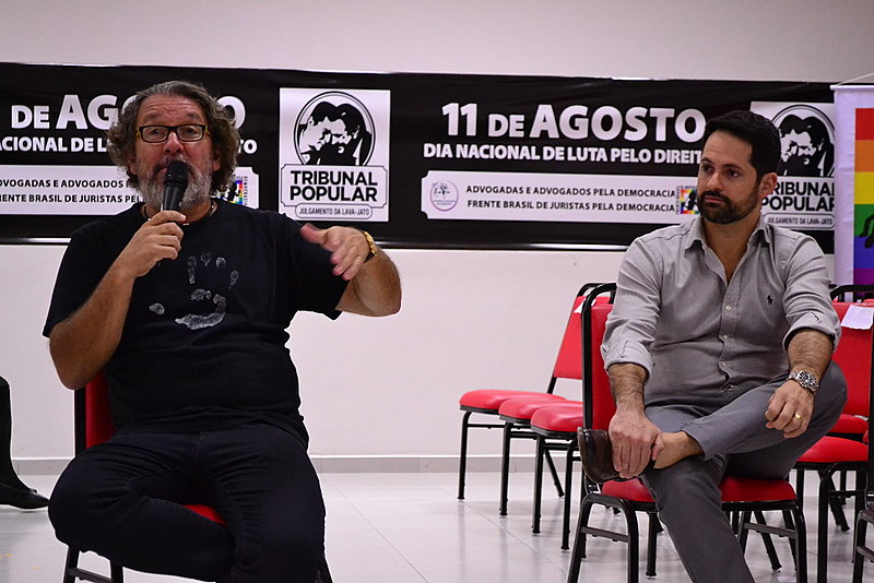 Os advogados criminalistas Antônio Carlos de Almeida Castro - conhecido como Kakay -, e Marcelo Turbay participam da programação do Tribunal
