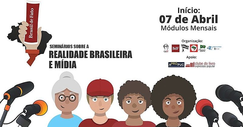 Seminário organizado pelo Brasil de Fato, APROPUC/SP e Expressão Popular