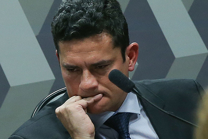 Juiz Sérgio Moro, que entregou à imprensa um grampo em que Lula conversa com Dilma Rousseff sobre termo de posse na Casa Civil