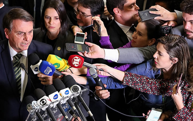 Primeiro ano de governo Bolsonaro afetou significativamente a liberdade de imprensa no Brasil