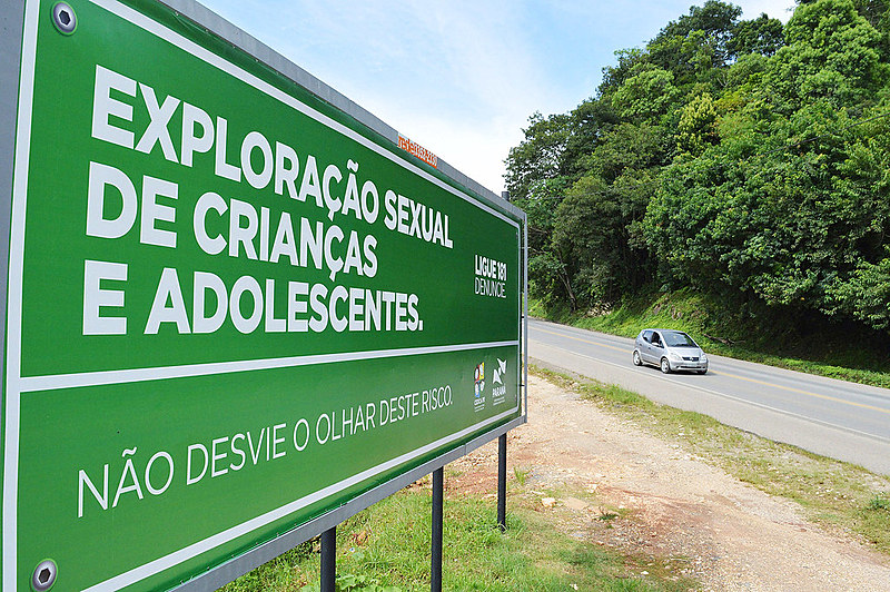 Segundo o estudo da PRF com a Childhood, a maioria dos pontos de exploração sexual estão próximo às rodovias