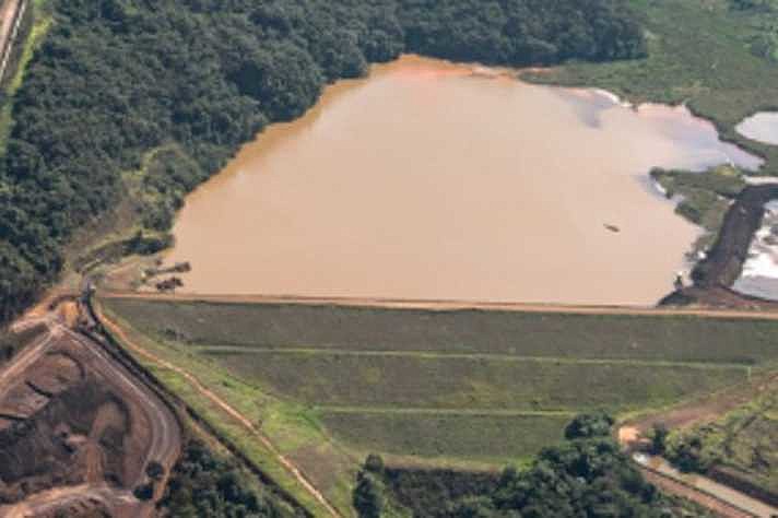 Barragem de Macacos, em Nova Lima (MG)