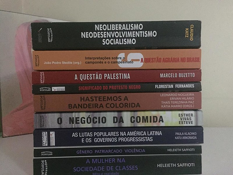 Livros de diversas áreas podem ser encontrados no catálogo da Expressão Popular