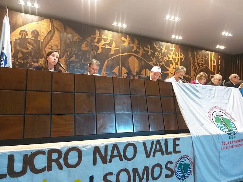 A audiência colocou visível o problema das famílias atingidas e sem condições de reparação até o momento. 