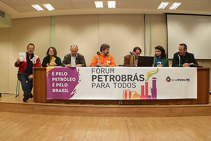No final, foi aprovado o manifesto 'As oportunidades que o povo precisa, a Petrobrás pode gerar'