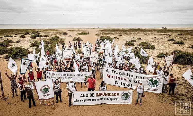 Pessoas e famílias atingidas pelo crime ambiental