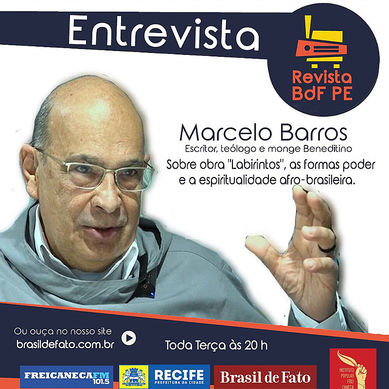 Marcelo Barros lançou livro no mês de Agosto.