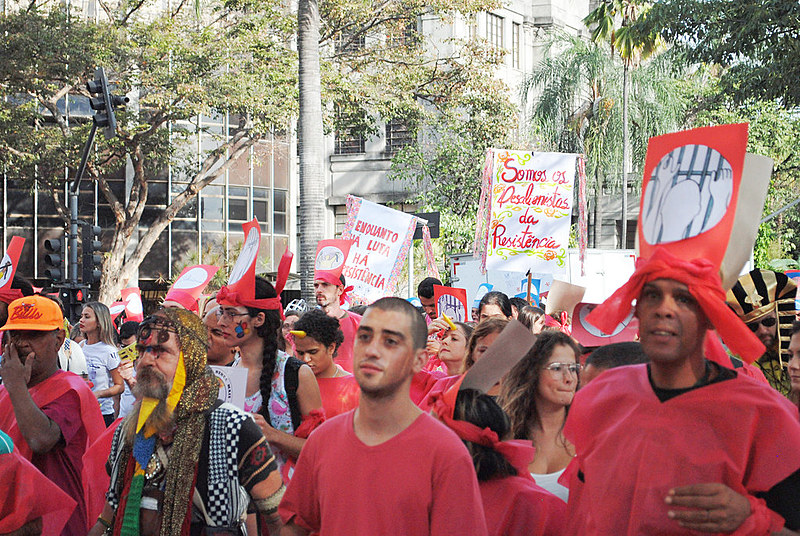 Desfile da luta antimanicomial em 2016