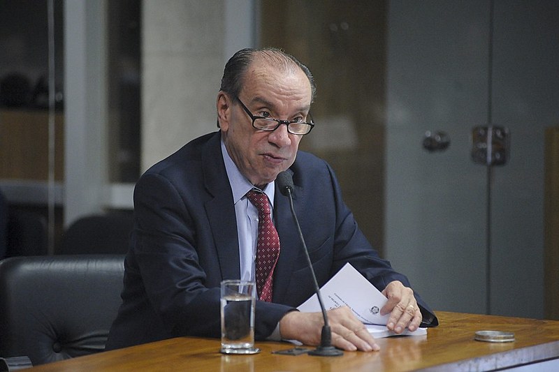 Aloysio Nunes (PSDB-SP) é alvo de um inquérito no Superior Tribunal Federal (STF) por suposta prática de crime eleitoral