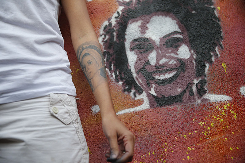 Marielle Franco e seu motorista Anderson Gomes foram assassinados no dia 14 de março de 2018, no Rio de Janeiro.