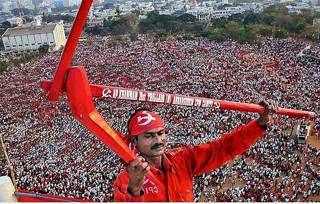 Uma imensa mobilização de trabalhadores rurais indianos contra a violência e as políticas do governo marca 2018