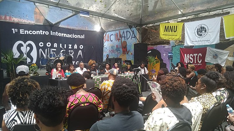 Evento fez parte de uma articulação internacional da Coalizão Negra por Direitos e reuniu militantes de mais de cem movimentos em São Paulo