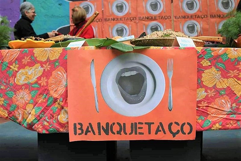 O Festival Comida de Verdade aconteceu no último domingo (4), na Ocupação 9 de Julho, em São Paulo (SP)