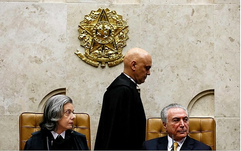 Sessão solene de posse de Alexandre de Moraes no cargo de Ministro do Supremo Tribunal Federal