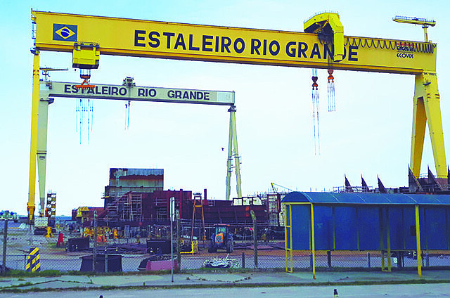 A inauguração do Polo Naval no governo Lula colocou a cidade de Rio Grande como protagonista da indústria brasileira