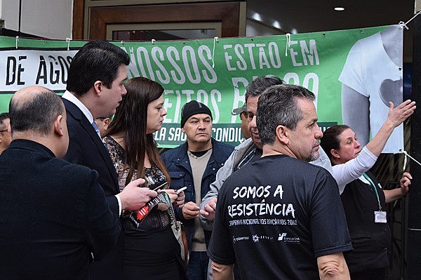 Ato em Curitiba nesta quinta-feira, 23 de agosto