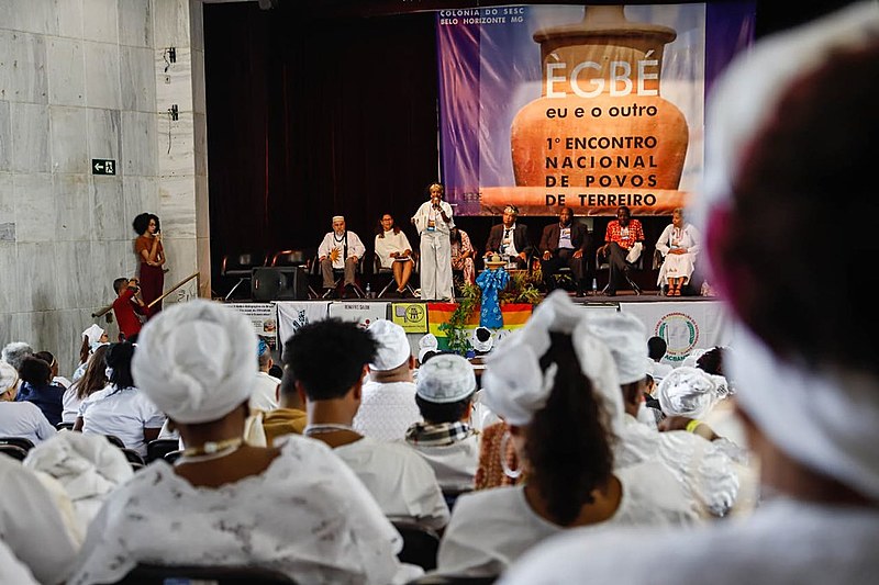 Cerca de 400 lideranças do Candomblé e da Umbanda estiveram presentes ao encontro entre 13 e 16 de julho