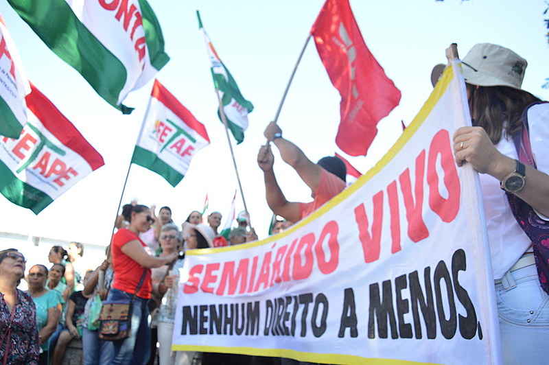 Atos foram marcados pela defesa das políticas públicas para a região do semiárido.