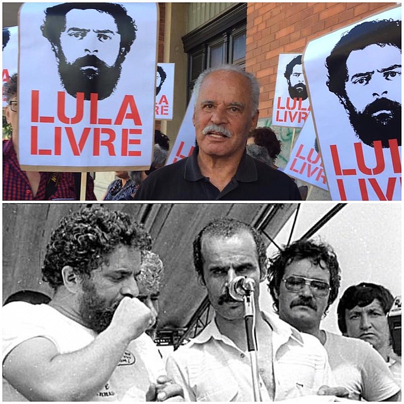Lula e Djalma ficaram presos por um mês na sede do DOPS