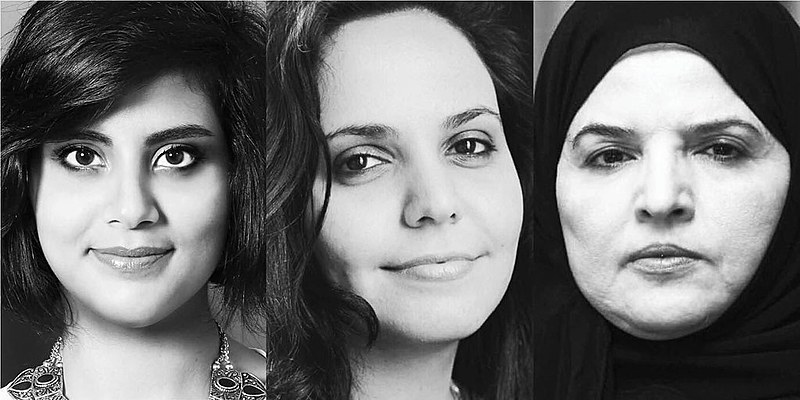 Loujain al-Hathloul, Eman al-Nafjan e Aziza al-Youssef estão entre as militantes presas pelo governo saudita