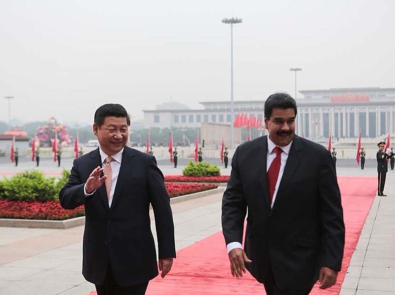 Líder chinês se reuniu com presidente venezuelano, em Beijing